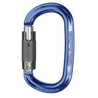 Karabiner Singing Rock Ozone Twist Lock Blue