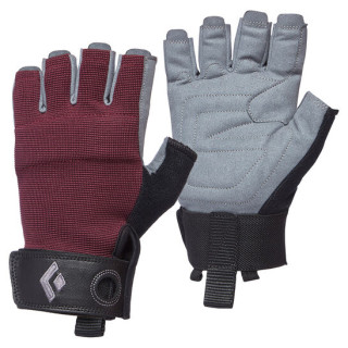 Ženske rukavice Black Diamond W'S Crag Half-Finger Gloves crvena Bordeaux