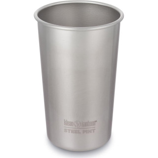 Šalica od nehrđajućeg čelika Klean Kanteen Steel Pint 473 ml srebrena Brushed Stainless 