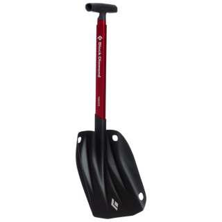 Sklopiva lopata Black Diamond Transfer Shovel crna/crvena