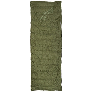 Vreća za spavanje Warmpeace Quilt 300 tamno zelena CallaGreen/Black