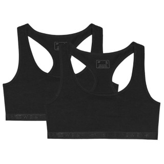 Sportski grudnjak 4F Bra F027 (2Pack) crna Black