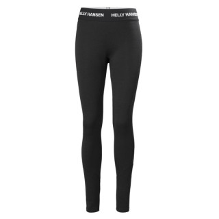 Ženske funkcionalne gaće Helly Hansen W Lifa Merino Midweight Pant crna Black