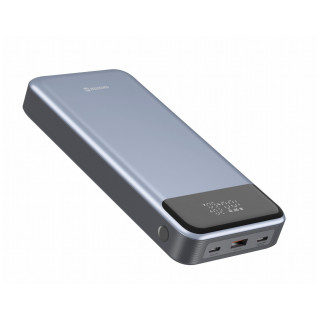 Power bank eksterne baterije Swissten POWER BANK 30000 mAh crna/srebrena