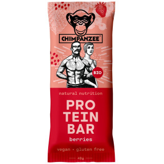 Čokoladica Chimpanzee BIO Protein Bar Berries