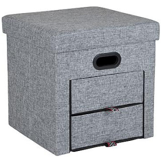 Sjedalo Bo-Camp Holborn Ottoman siva Grey