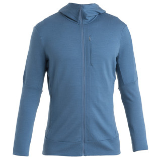 Muške funkcionalne majice dugih rukava Icebreaker Men Merino 260 Quantum IV LS Zip Hoodie plava