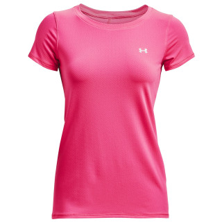 Ženska majica Under Armour HG Armour SS Ružičasta/ljubičasta