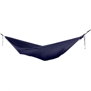 Viseća mreža za postavljanje na drvo Ticket to the moon Lightest Hammock 320 x 145 cm tamno plava Navy Blue - Recycled Nylon