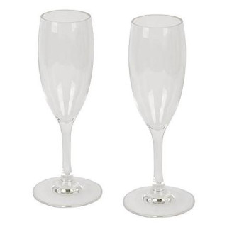 Set čaša Bo-Camp Champagne Flute transparentna, providna Banner