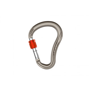 Karabiner Ocún Harpy HMS Screw siva/crvena