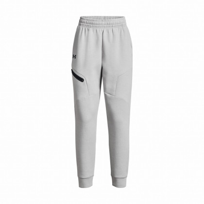 Ženske trenerke Under Armour Unstoppable Flc Jogger svijetlo siva ModGray/Black