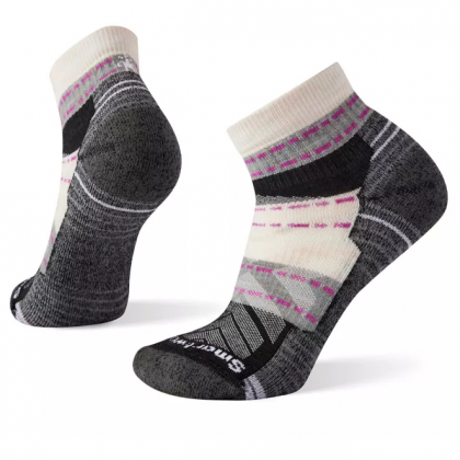 Ženske čarape Smartwool Hike Light Cushion Margarita Ankle Socks siva/bijela