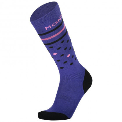 Ženske čarape Mons Royale Lift Access Sock plava UltraBlue/Pink