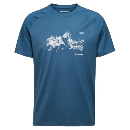 Muška majica Mammut Mountain T-Shirt Men 8035m plava deep ice