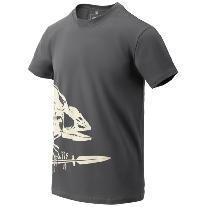 Muška majica Helikon-Tex T-Shirt (Full Body Skeleton) siva Shadow Grey