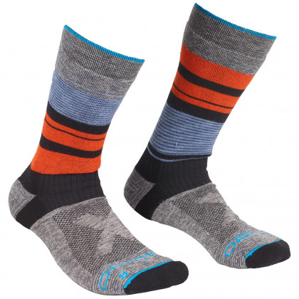 Muške čarape Ortovox All Mountain Mid Socks M plava/siva Multicolour