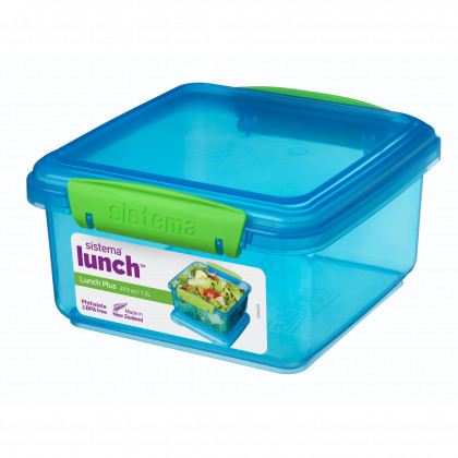 Kutija za hranu Sistema Lunch Plus 1,2l plava
