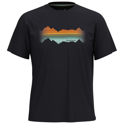 Majica Smartwool Mountain Horizon Short Sleeve Graphic T crna black