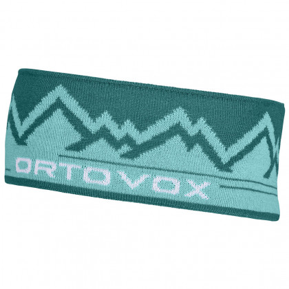 Traka za glavu Ortovox Peak Headband zelena