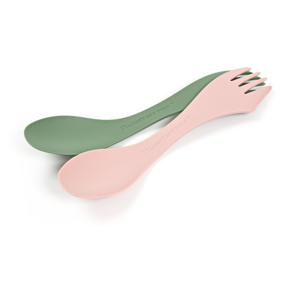 Pribor Light My Fire Spork Medium BIO 2-pack ružičasta/zelena Sandygreen/Dustypink