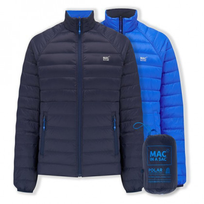 Muška pernata jakna MAC IN A SAC Reversible Polar Jacket (Sack) plava