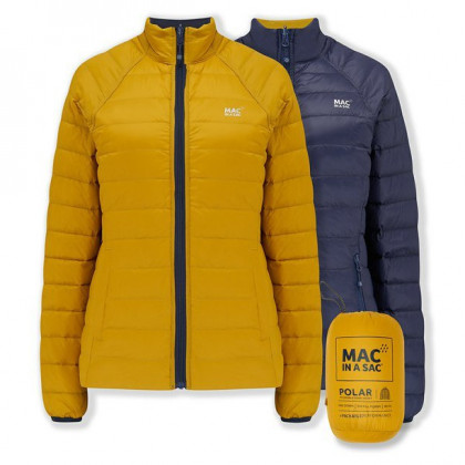 Ženska jakna od perja MAC IN A SAC Ladies Reversible Polar Jacket (Sack) plava/žuta