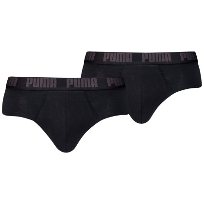 Muško donje rublje Puma Everyday Brief 2P crna Black