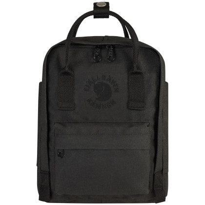 Ruksak Fjällräven Re-Kånken Mini crna Black