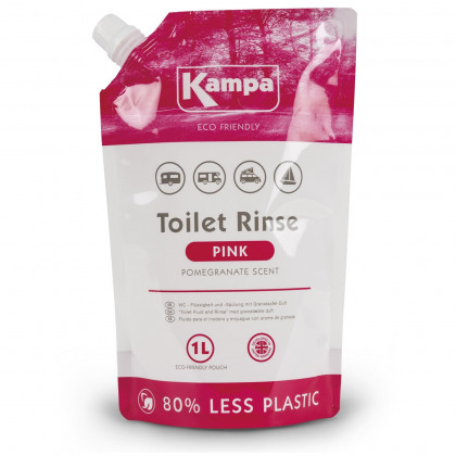 Kemikalije za zahod Kampa Pink Toilet Rinse Eco 1L ružičasta