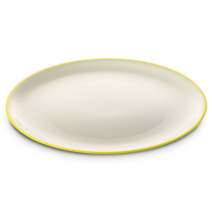 Tanjur Omada SANALIVING Dinner Plate 24xh2cm bež / zelena