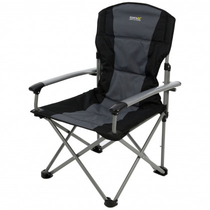 Stolica Regatta Forza Chair crna Black/Sealgr