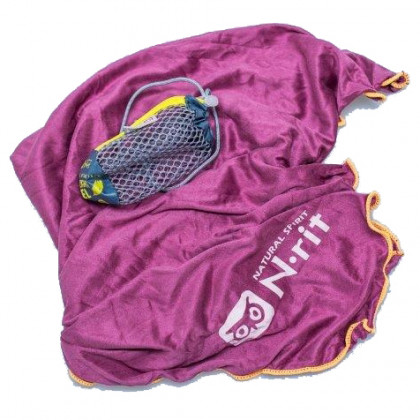 Ručnik N-Rit Super Light Towel L ružičasta Purple