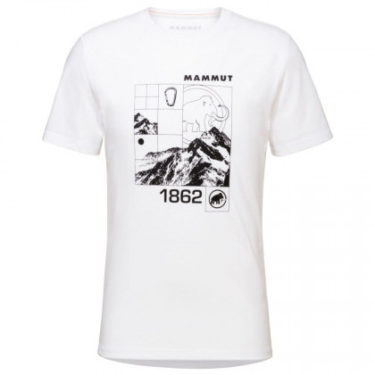 Muška majica Mammut Core T-Shirt Men Tiles bijela