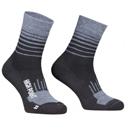 Čarape High Point Mountain Merino 3.0 Lady Socks crna/siva