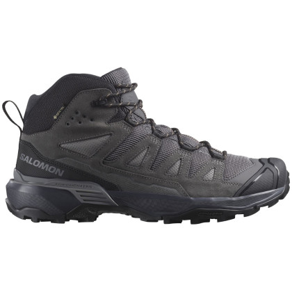 Muška obuća Salomon X Ultra 360 Leather Mid Gore-Tex siva Castlerock / Asphalt / Kelp