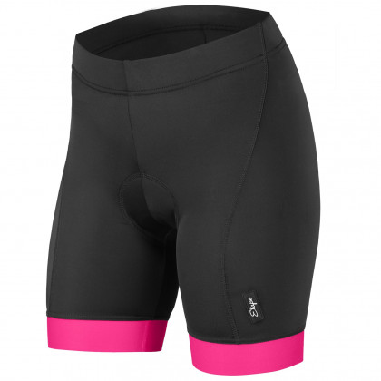 Ženske biciklističke hlače  Etape Natty crna/ružičasta Black/Pink