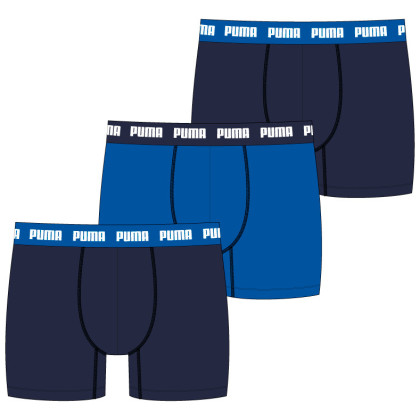 Muške bokserice Puma Everyday Boxers 3P plava Blue Combo