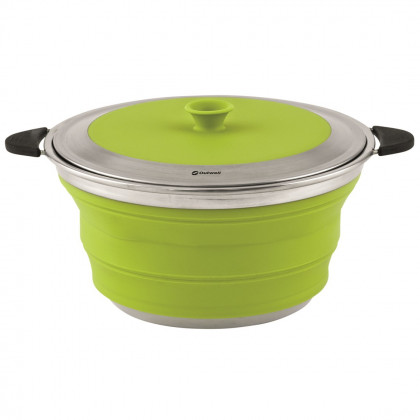 Lonac Outwell Collaps pot with lid 2,5 l zelena