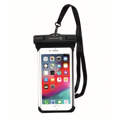 Vodootporna futrola Swissten WATERPROOF CASE crna