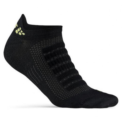 Čarape Craft Adv Dry Shaftless crna Black