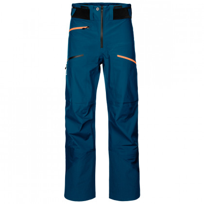 Muške hlače Ortovox 3L Deep Shell Pants plava PetrolBlue