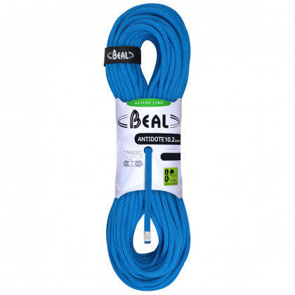 Uže za penjanje Beal Antidote 10,2 mm (60 m) plava SolidBlue