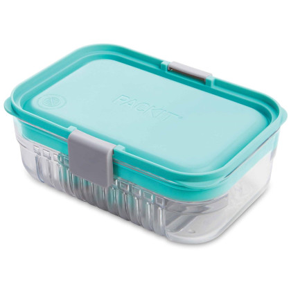 Kutija za ručak Packit Mod Lunch Bento Box plava mint