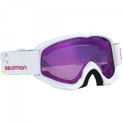 Dječije naočale za skijanje Salomon Juke White Flower