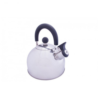 Kuhalo Vango 2L Stainless Steel kettle with folding handle srebrena