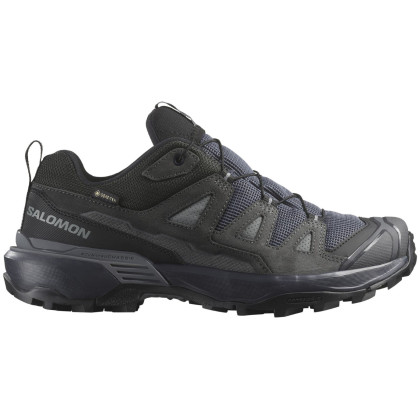 Ženske cipele Salomon X Ultra 360 Leather Gore-Tex siva Turbulence / Black / SEDONA SAGE