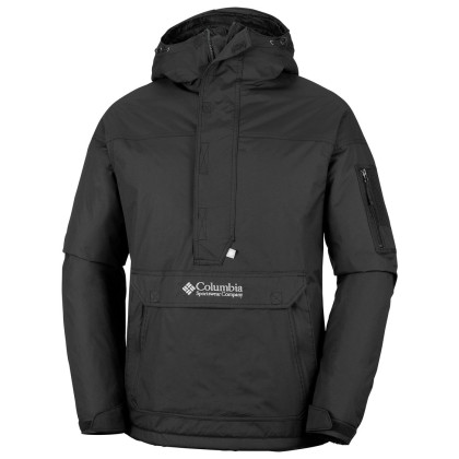 Muška jakna Columbia Challenger™ II Insulated Pullover crna Black