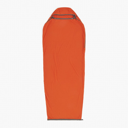 Umetak za vreću za spavanje Sea to Summit Reactor Fleece Liner Mummy Standard crvena/narančasta
