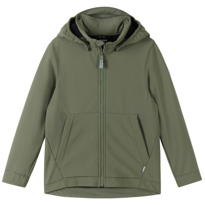 Dječja softshell jakna Reima Koivula zelena Greyish green